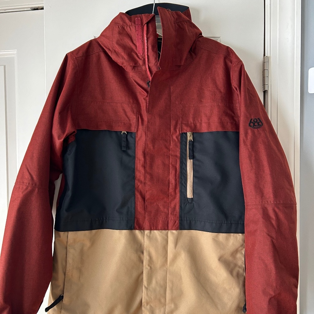 686 Men's Smarty 3-in-1 Form insulated Ski/Snowboard Jacket size medium